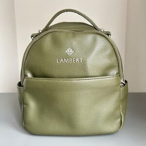 Lambert “Charlie” Convertible Mini Backpack – Olive Green